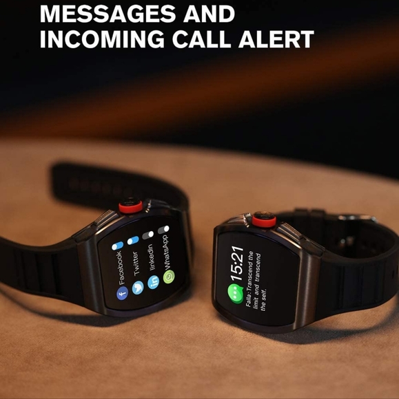 Smart watch for Andriod Phones, with heart rate, blood pressure, IP68 Waterproof - Picture 6 of 9